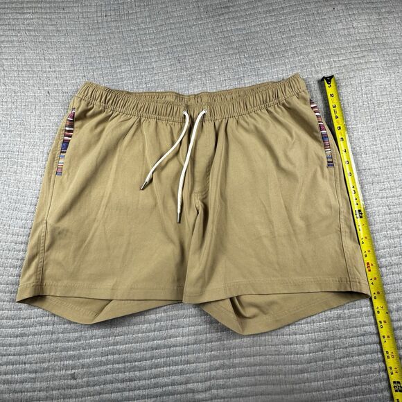 Wowie Sapien 2.0 Short Men XXL Tan Stretch Drawsting 5" Performance Aztec - Picture 2 of 9